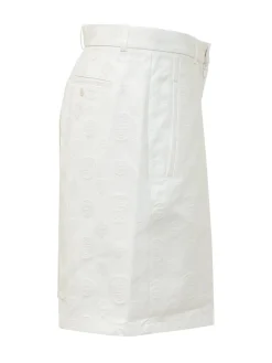 Shorts with Monogram Pattern