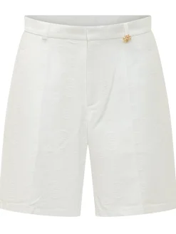 Shorts with Monogram Pattern