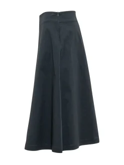Skirt with Front Pleat