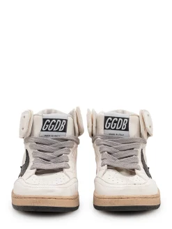 Sky Star High-Top Leather Sneakers