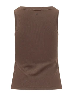 Sleeveless Jacquard Knit Top