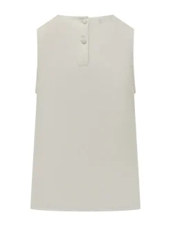 Sleeveless Jacquard Top