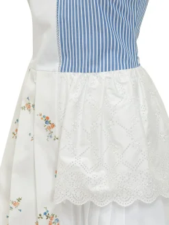 Sleeveless Patchwork Dress