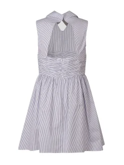 Sleeveless Striped Dress