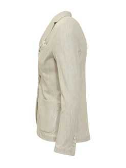 Slim Jacket with Lapels and Pockets
