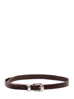 Slim Leather Belt