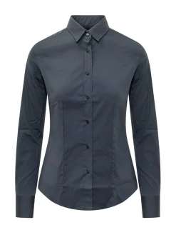 Slim Shirt with Classic Collar
