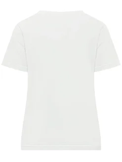 Slim T-shirt with Floral Print