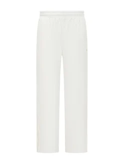 Straight Leg Pants with Elastic Waist
