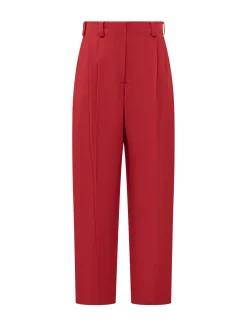 Straight-Leg Tailored Trousers