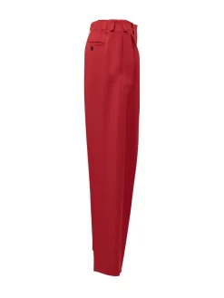Straight-Leg Tailored Trousers