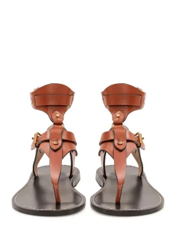 Strappy Sandals with Buckles