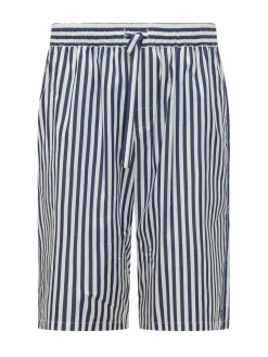 Striped Drawstring Shorts