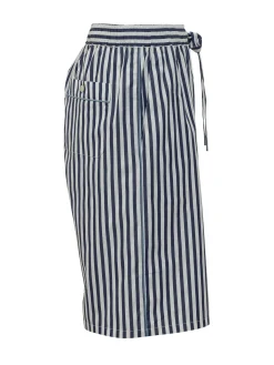Striped Drawstring Shorts