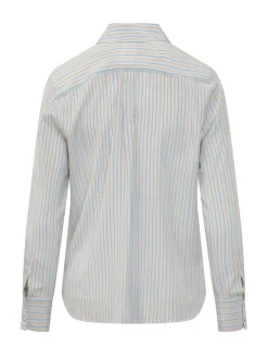 Striped Shirt with Classic Collar