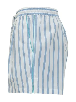 Striped Shorts with Elastic Waist