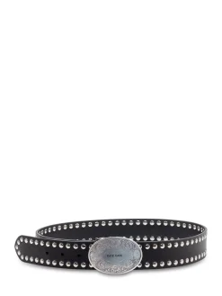 Studded Leather Belt