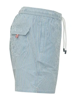 Swim Short a Righe con Coulisse