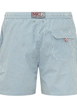 Swim Short a Righe con Coulisse