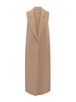 Tailored Long Vest