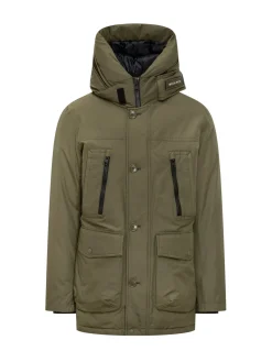 Technical Parka with Multiple Pockets Woolrich