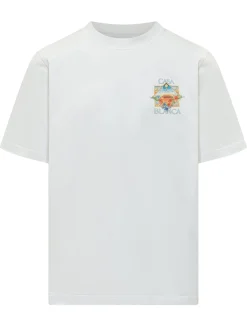 Tennis Landscape Printed T-shirt