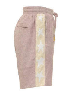 Terry Cloth Shorts with Print