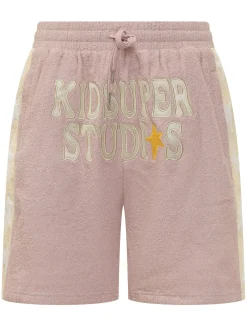 Terry Cloth Shorts with Print