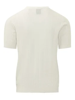 Textured Crewneck T-shirt