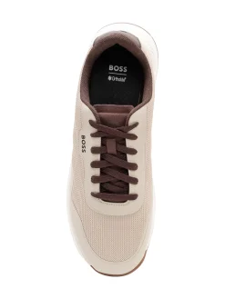 Titanium Sneakers with Laces and Inserts
