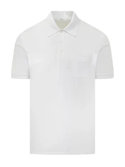 Tonal Logo Cotton Polo