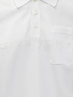 Tonal Logo Cotton Polo