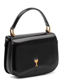 Top Handle Bag with Flap and Heart Logo Top Handle Paris