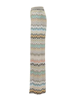 Trousers with Chevron Pattern