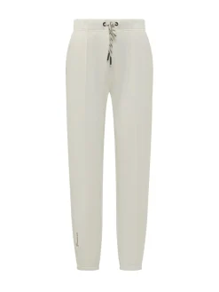 Trousers with Elasticated Waist and Drawstring