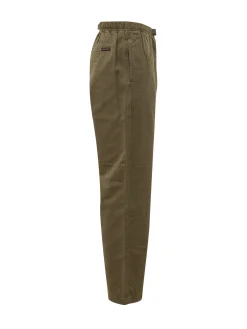 Trousers with Integrated Belt and Pockets