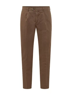 Trousers with Pleats and Side Pockets