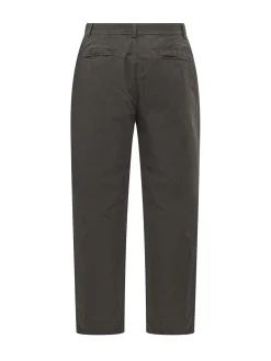 Trousers with Pockets and Button