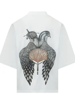 T-shirt Falcon Print with Front Print