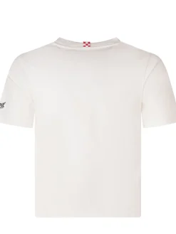 T-shirt with Car Print and Lettering