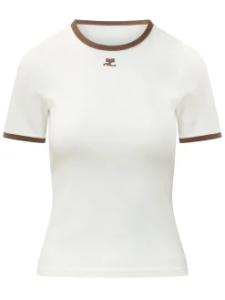 T-shirt with Contrast Trims