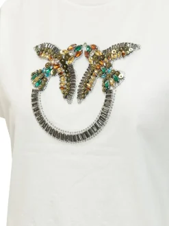 T-shirt with Decorative Embroidery
