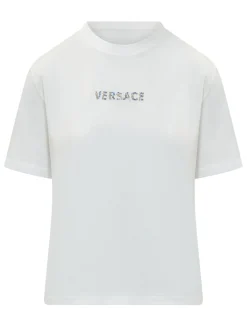 T-shirt with Decorative Logo
