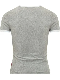 T-shirt with Dolphin Print