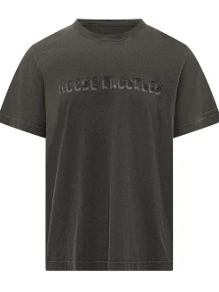 T-shirt with Embossed Logo