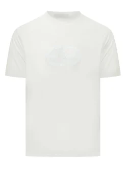 T-shirt with Embossed Logo