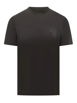 T-shirt with Embroidered Logo