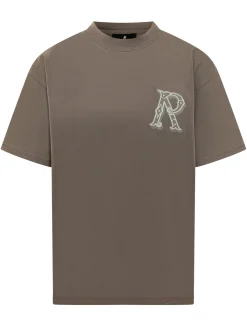 T-shirt with Embroidered Logo