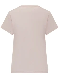 T-shirt with Embroidered Logo