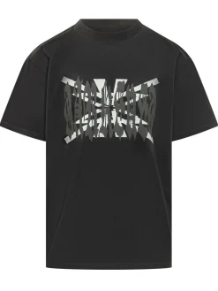 T-shirt with Front Graphic Print
